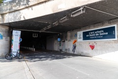 Tunnel des Tuileries - l’art urbain en bord de Seine