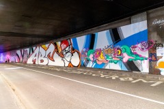 Tunnel des Tuileries - l’art urbain en bord de Seine