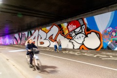 Tunnel des Tuileries - l’art urbain en bord de Seine