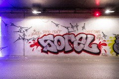 Tunnel des Tuileries - l’art urbain en bord de Seine