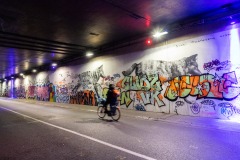 Tunnel des Tuileries - l’art urbain en bord de Seine