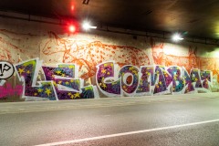 Tunnel des Tuileries - l’art urbain en bord de Seine