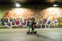 Tunnel des Tuileries - l’art urbain en bord de Seine