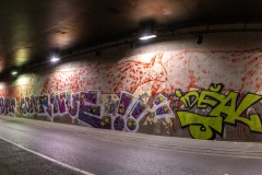 Tunnel des Tuileries - l’art urbain en bord de Seine