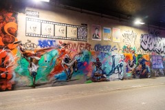 Tunnel des Tuileries - l’art urbain en bord de Seine