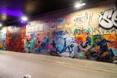 Tunnel des Tuileries - l’art urbain en bord de Seine