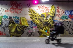 Tunnel des Tuileries - l’art urbain en bord de Seine