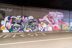 Tunnel des Tuileries - l’art urbain en bord de Seine