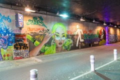 Tunnel des Tuileries - l’art urbain en bord de Seine