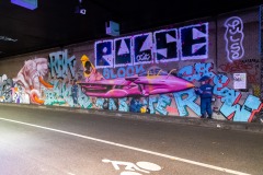 Tunnel des Tuileries - l’art urbain en bord de Seine