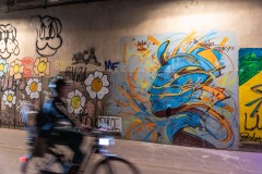 Tunnel des Tuileries - l’art urbain en bord de Seine