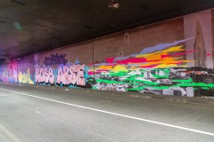 Tunnel des Tuileries - l’art urbain en bord de Seine