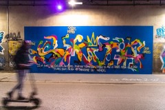 Tunnel des Tuileries - l’art urbain en bord de Seine