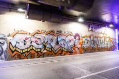 Tunnel des Tuileries - l’art urbain en bord de Seine