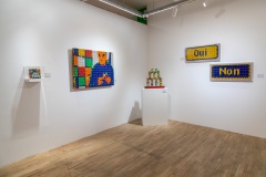 "Invader Rubikcubiste" exposition d'Invader au MIMA de Bruxelles