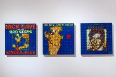 "Invader Rubikcubiste" exposition d'Invader au MIMA de Bruxelles