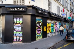 Sur les murs de Paris