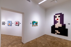 "4000" exposition de Space Invader à la galerie Over the Influence