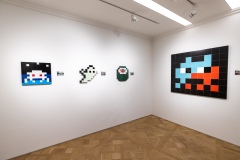 "4000" exposition de Space Invader à la galerie Over the Influence