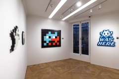 "4000" exposition de Space Invader à la galerie Over the Influence