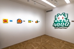 "4000" exposition de Space Invader à la galerie Over the Influence