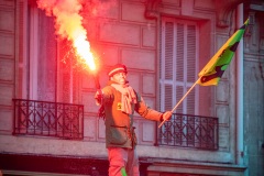 Manifestations contre la nouvelle réforme des retraites.