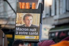 Manifestations contre la nouvelle réforme des retraites.