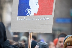 Manifestations contre la nouvelle réforme des retraites.