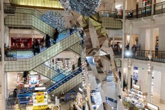 "Sangam" exposition de Subodh Gupta pour Le Bon Marché