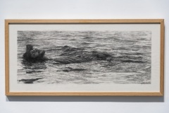 "Ne comptez pas sur moi pour attendre que tout meure" exposition de Rouge Hartley à la galerie Chenus-Longhi