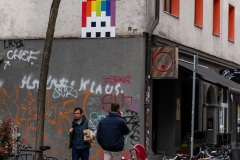 MUN_10 - Rainbow invader - Thalkirchner Strasse - Munich