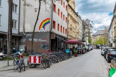 MUN_10 - Rainbow invader - Thalkirchner Strasse - Munich