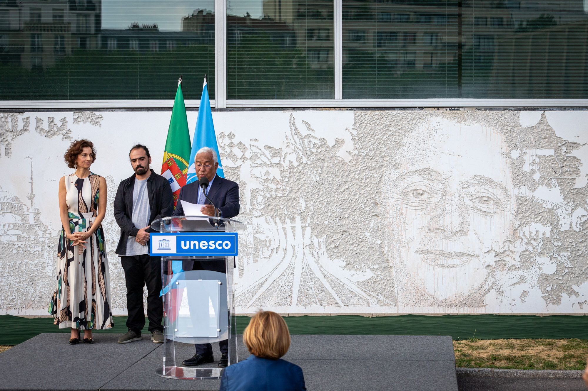 Vhils - Substratum - UNESCO