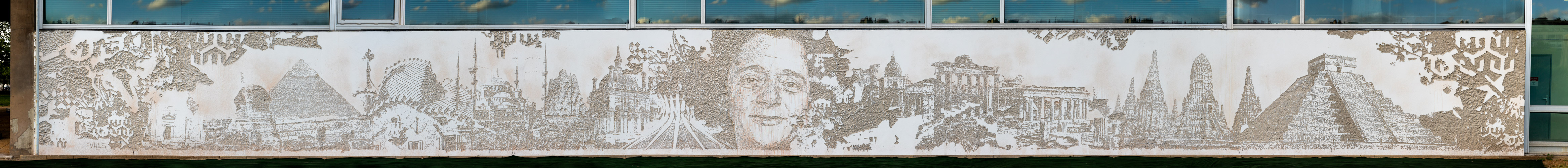 Vhils - Substratum - UNESCO