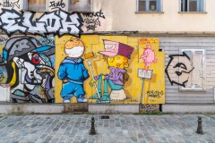 Sur les murs d'Amiens