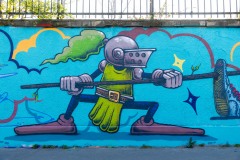 Sur les murs de Paris