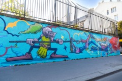 Sur les murs de Paris