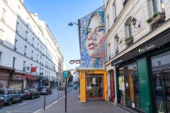 Grafs, pochoirs et affiches sur les murs de Paris