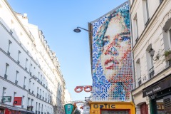 Grafs, pochoirs et affiches sur les murs de Paris