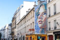 Grafs, pochoirs et affiches sur les murs de Paris