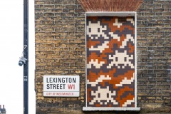 LDN-159 - Brown camo - Lexington streeet - Soho - Londres