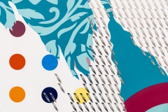 "Triple Trouble" exposition de Invader, Shepard Fairey et Damien Hirst à la Newport Street Gallery