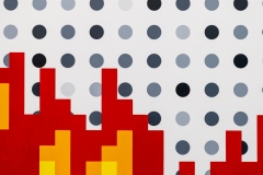 "Triple Trouble" exposition de Invader, Shepard Fairey et Damien Hirst à la Newport Street Gallery