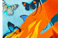 "Triple Trouble" exposition de Invader, Shepard Fairey et Damien Hirst à la Newport Street Gallery