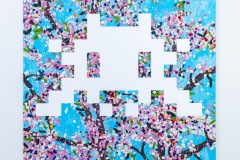 "Triple Trouble" exposition de Invader, Shepard Fairey et Damien Hirst à la Newport Street Gallery