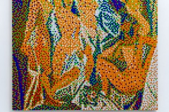 "Triple Trouble" exposition de Invader, Shepard Fairey et Damien Hirst à la Newport Street Gallery