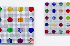 "Triple Trouble" exposition de Invader, Shepard Fairey et Damien Hirst à la Newport Street Gallery