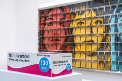 "Triple Trouble" exposition de Invader, Shepard Fairey et Damien Hirst à la Newport Street Gallery