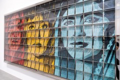 "Triple Trouble" exposition de Invader, Shepard Fairey et Damien Hirst à la Newport Street Gallery