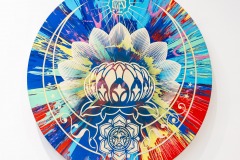 "Triple Trouble" exposition de Invader, Shepard Fairey et Damien Hirst à la Newport Street Gallery